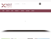 Tablet Screenshot of nextgraphics-me.com